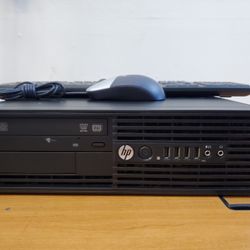 HP Z220 SFF PC COMPUTER TOWER Workstation,  3TB HDD, 16GB RAM, Win Professional OS,  Keyboard, Mouse 