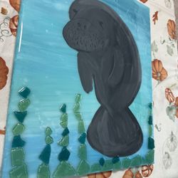Manatee Painting 
