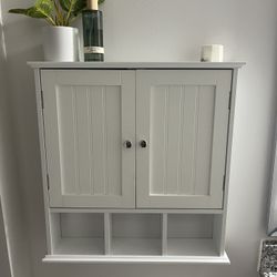 White Bathroom Cabinet