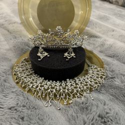 Bridal Tiara Collection (Tiara, Necklace, & Earrings)