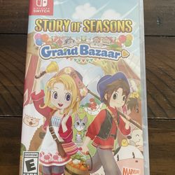 Story Of Seasons: Grand Bazaar Nintendo Switch New Sealed 