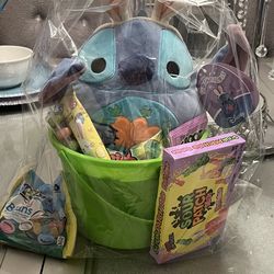Easter Basket - Disney Stitch, Squishmallows