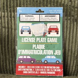 License plate game