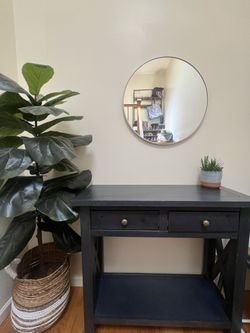 Console Table And mirror SALE $50