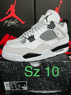 Jordan 4 Military Black Size 10 DS New Cat Brick Travis Fragment Gamma