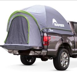Napier Backroadz Truck Tent - Compact Regular Bed 6'-6.3' #19044 Grey/Green