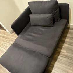 Gray Elegant Chaise
