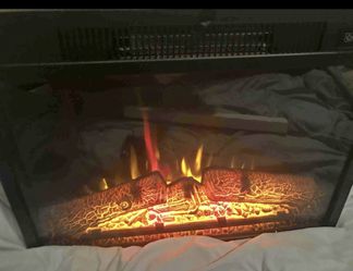 Electric Fireplace Space Heater