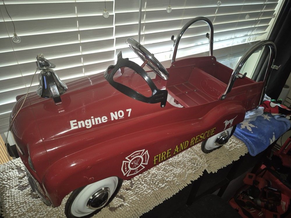 Kids Ride On Fire Truck
