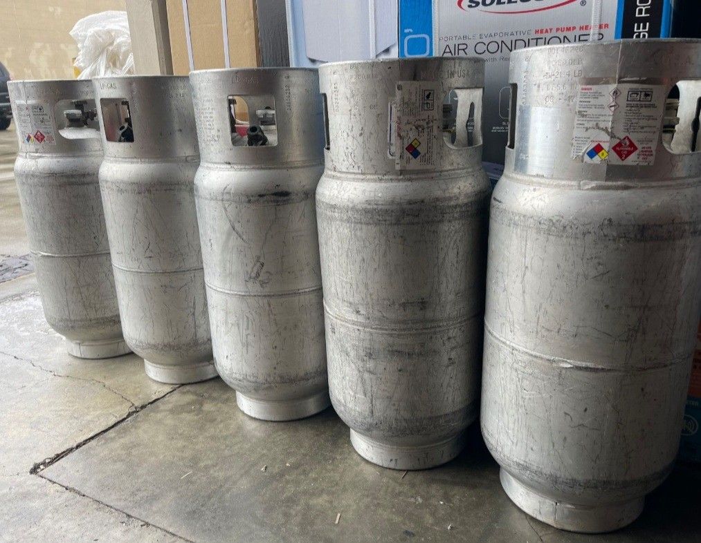 Aluminum Forklift Propane Tank
