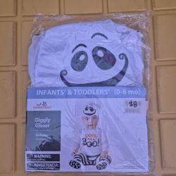 Giggly Ghost Infant Size (0-6 Months) $8