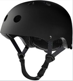 Skateboard Helmet Impact Resistance Ventilation for Youth & Adults SIZE M