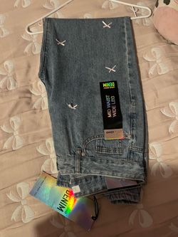 New bow jeans
