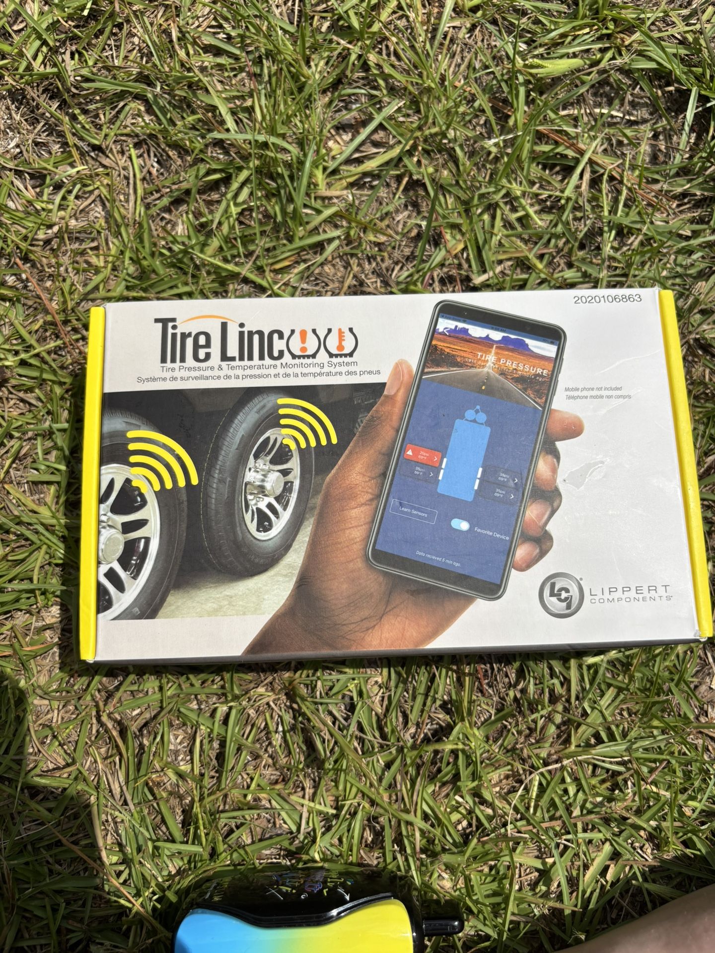 tire link tire pressure and temperature monitoring system