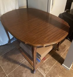 Classic Solid Wood Dining Table