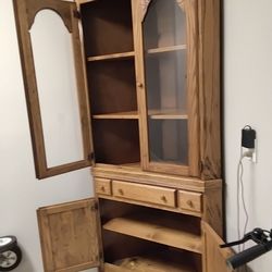 Oak cabinet