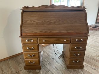 Vintage Roll Top Desk