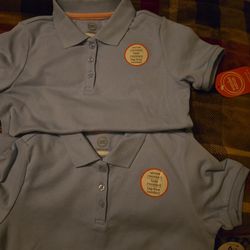 School polo shirt