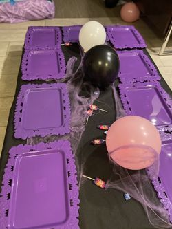 vamperina theme tent party sleep over slumber party