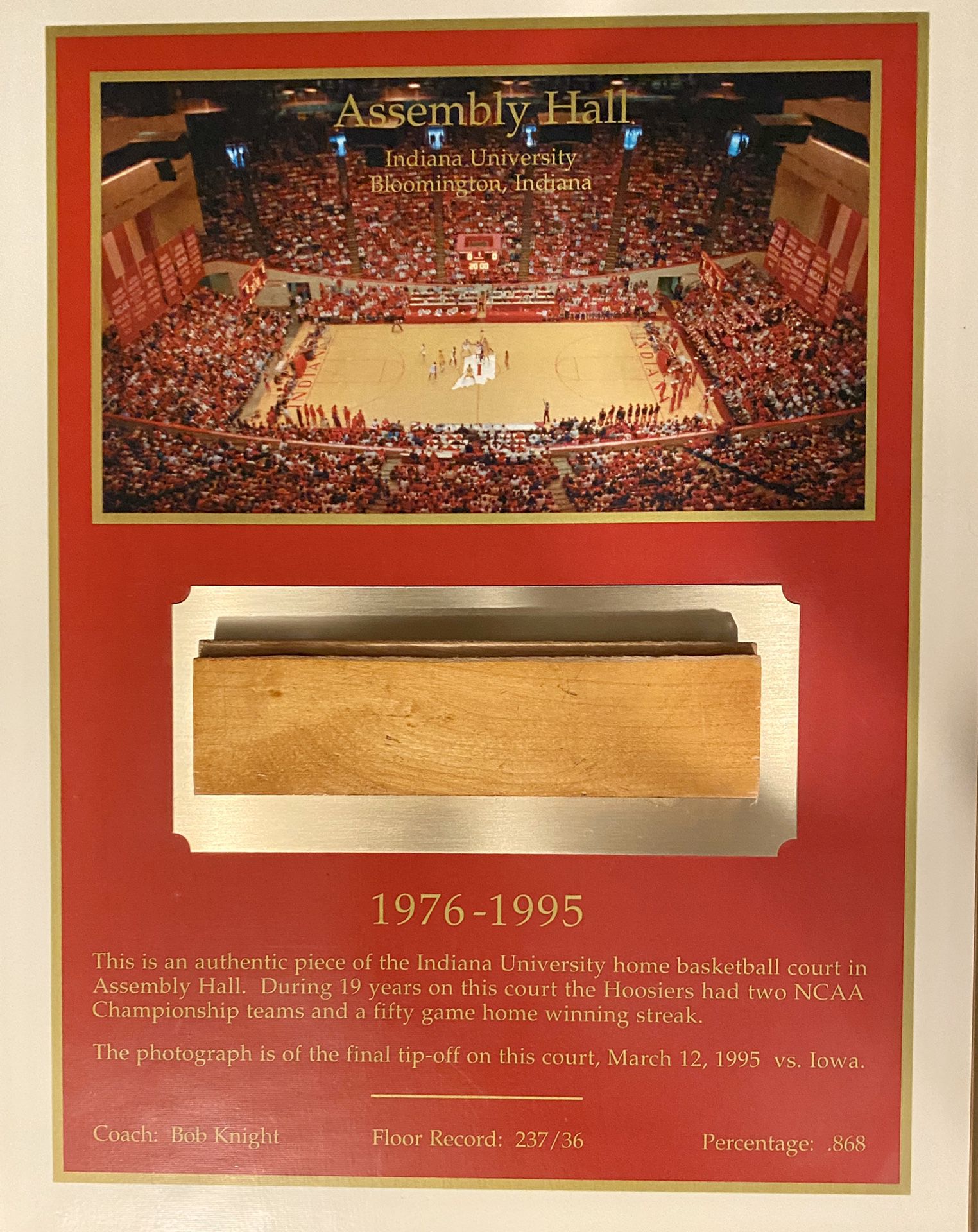 Own a piece of basketball history