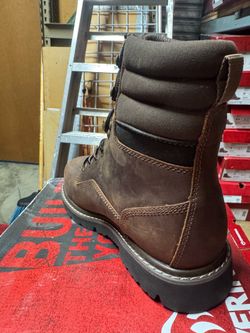 Construccion botas con casquillo #8 anchas $88