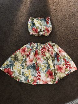Hawaiian luau dress