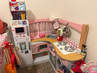 Kids play kitchen