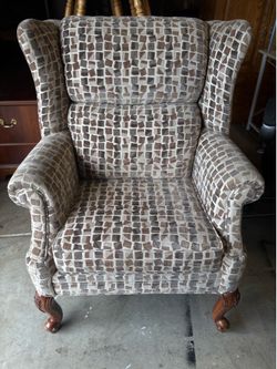 Patterned Armchair
