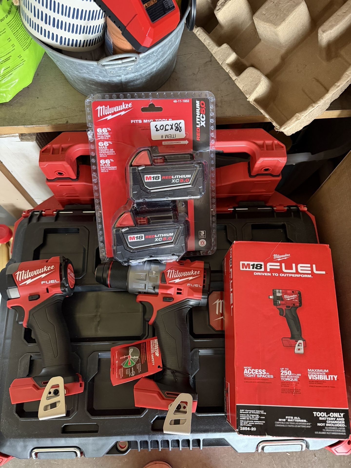 Milwaukee Fuel M18 Tools $400 OBO