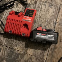 Milwuakee battery and Charger