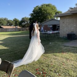 Wedding Dress Size medium