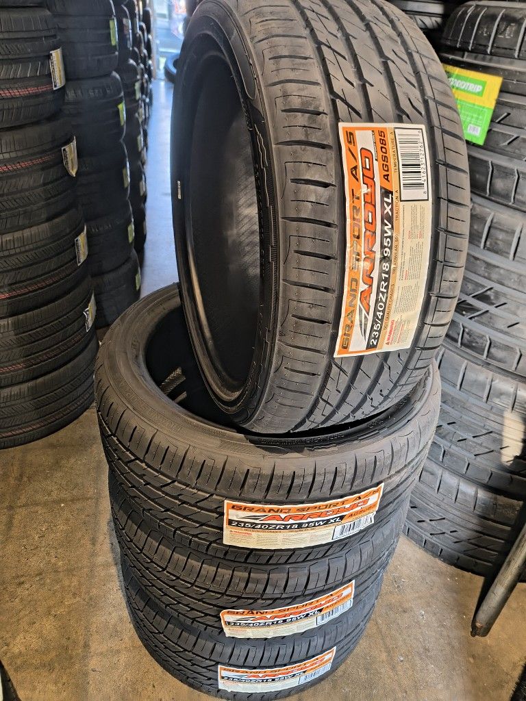 235/40/18 New Tires Set Of 4 Arroyo Installed And Balanced Set De 4 Llantas Nuevas Instaladas Y Balanceadas
