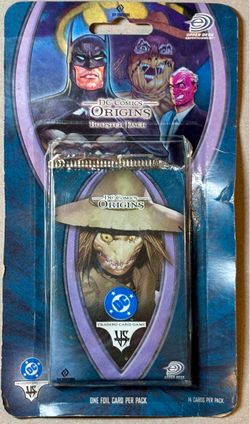DC Comics Origins and Marvel Comics Origins Cards… Upper Deck… Unopened
