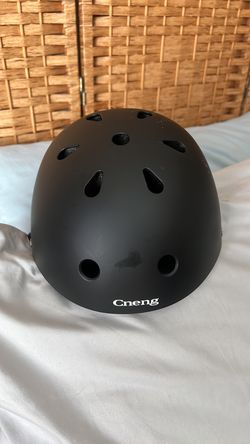 Cneng black Matt small kids helmet