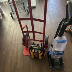 Moving Dolly , Battery Charger , Carpet Cleaner