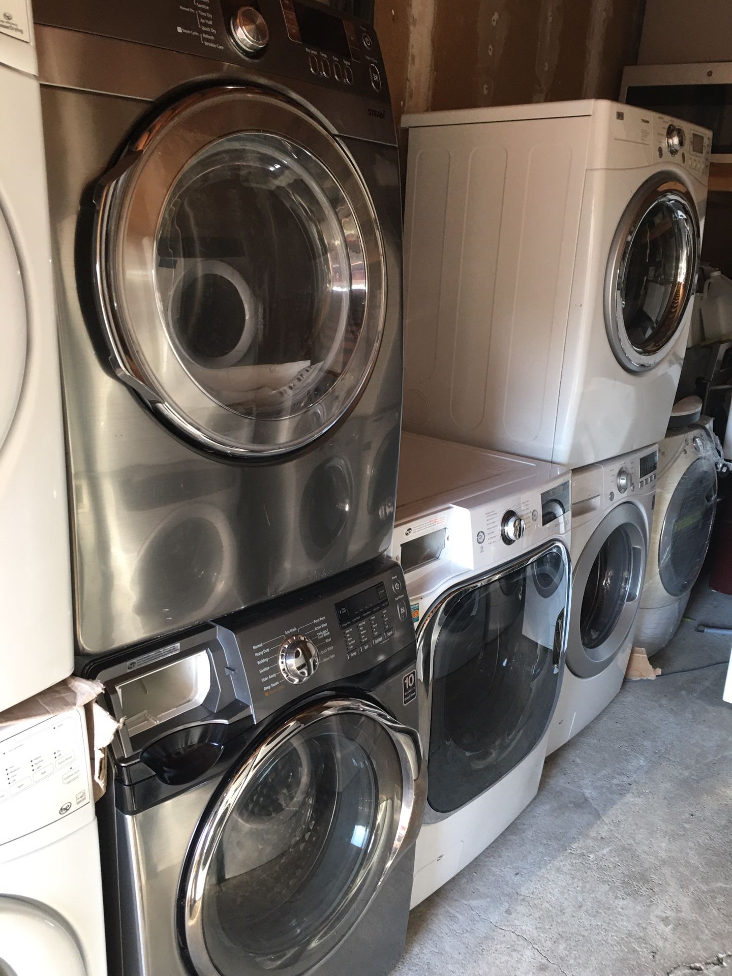 Samsung washer and electric ⚡️ dryer setting