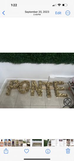 Costume Letters