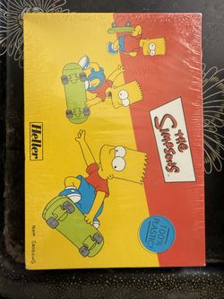 BART SIMPSONS 100% Plastic Heller Model Matt Groening 79501