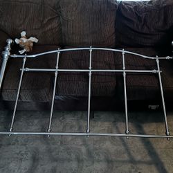 Bed frame silver