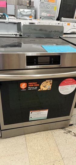 Frigidaire gallery 30 inch slide in induction range in smudge proof stainless steel