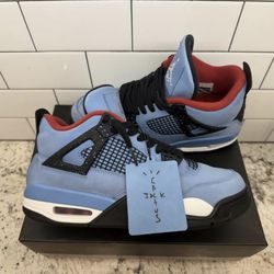 Travis Scott Cactus Jack Jordan 4    size 9.5M