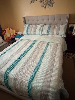 Queen bed frame