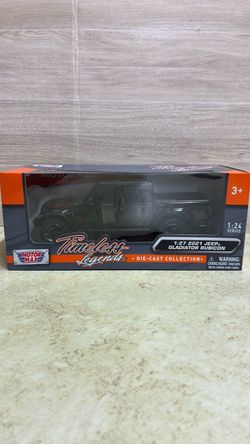 Motormax 1:27 2021 Jeep Gladiator Rubicon Die-Cast