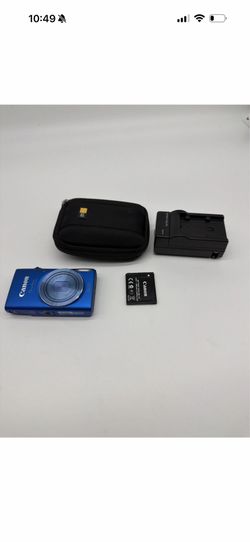 MINT Canon Digital Camera PowerShot ELPH 115 IS 16.0MP w/Charger, Case