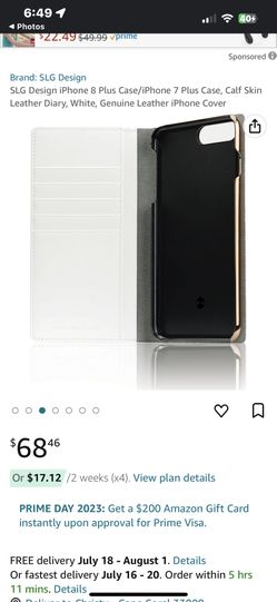 Leather iPhone Case w/card Holder 