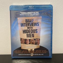 Brief Interviews With Hideous Men Blu Ray Movie NEW SEALED John Krasinski 2009