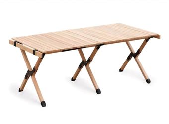 Folding Picnic Table, Portable Camping Table with Carry Bag,