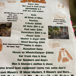 Huge Yard Sale…….TODAY  NEW &  Use