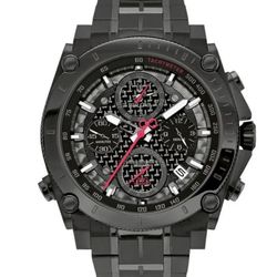 BULOVA Precisionist Ultra High Frequency Chronograph Men's Watch black