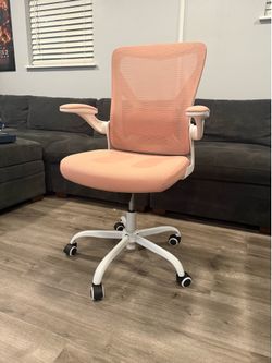 Sweetcrispy Pink Ergonomic Mesh Office or gaming Chair – Adjustable & Comfortable